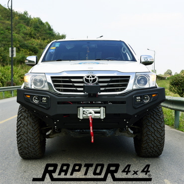 FRONT SQUARED WINCH BUMPER TOYOTA HILUX