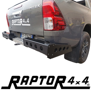 REAR SQUARED BUMPER TOYOTA HILUX REVO