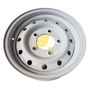 WOLF STEEL WHEELS 6.5X16 ET 20 WHITE FOR LAND ROVER